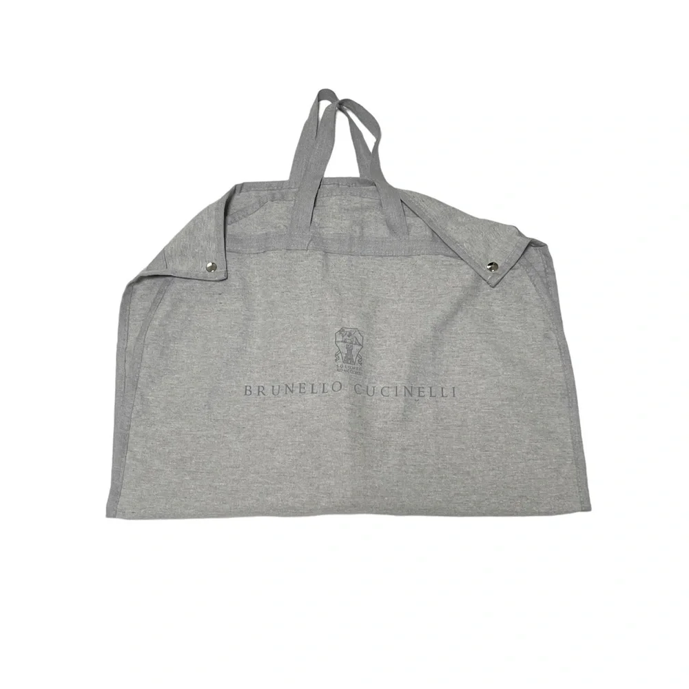 Brunello Cucinelli Foldable Snap Closure Garment Bag - Picture 1 of 3